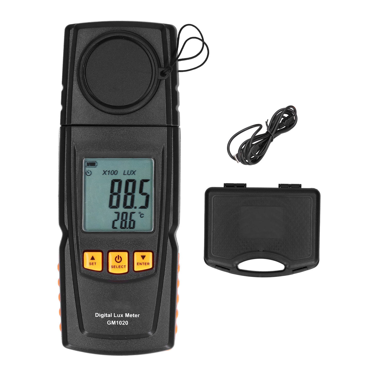Portable Illuminance Meter 0.1LX, High Accuracy Light Intensity Tester, Low Light