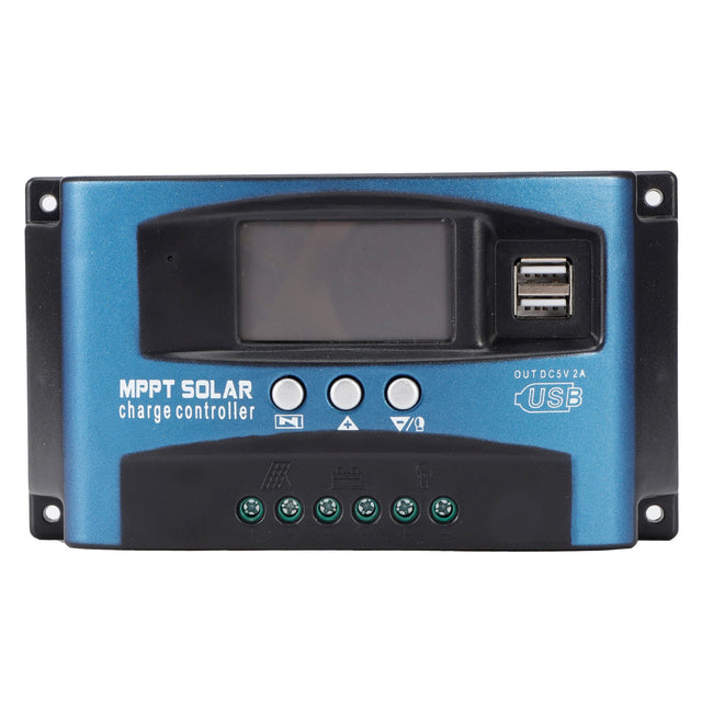 MPPT Solar Charge Controller, 12/24V 30A, Photovoltaic Panel Regulator for LED Street Light