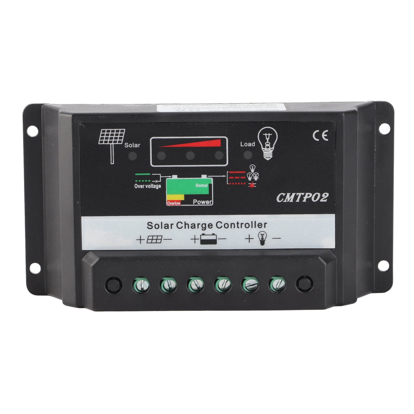 30A 12/24V Solar Charge Controller, Portable Battery Regulator for Solar Panel