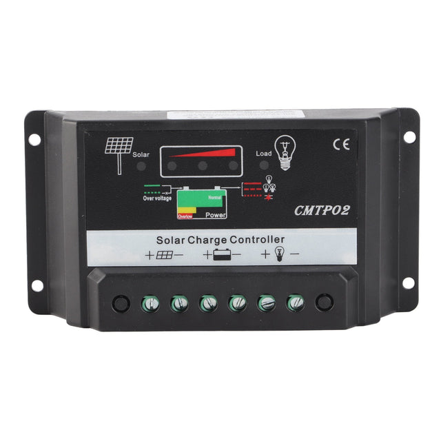 30A 12/24V Solar Charge Controller, Portable Battery Regulator for Solar Panel