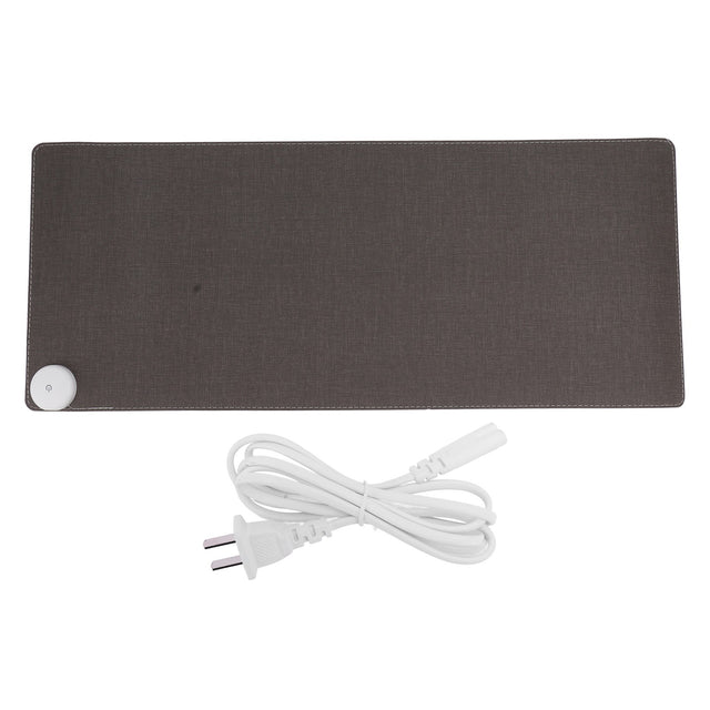 Heated Desk Pad, 31.5x13in, 3 Speeds Touch Control, Waterproof, Auto Shut Off, for Home Office