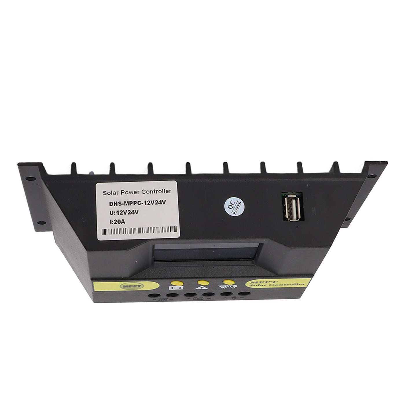 MPPT Solar Charge Controller 20A, 12V 24V LCD Display, Solar Regulator for Solar Power System