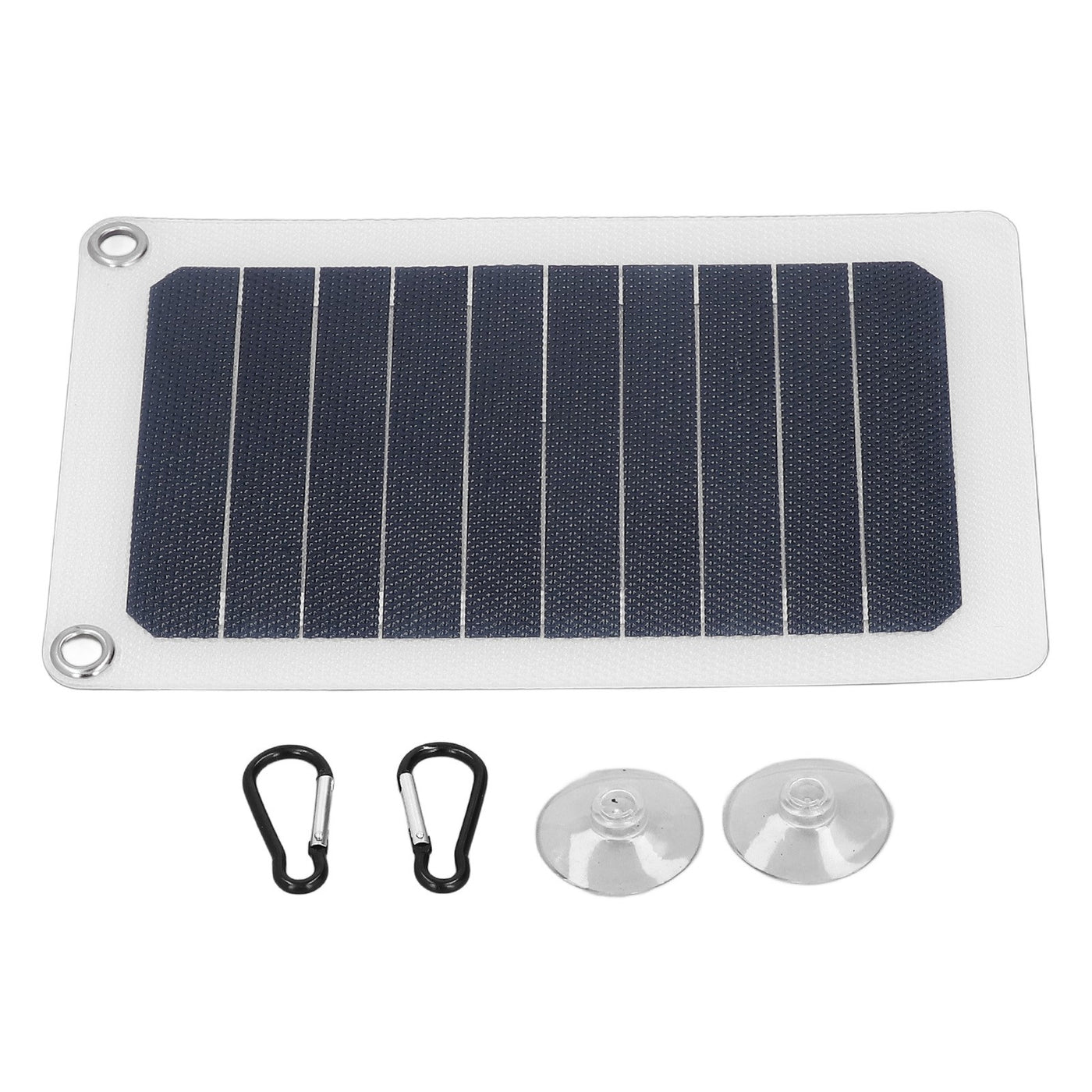 6W 6V Portable Solar Panel, Solar Charging for Outdoor Camping Work