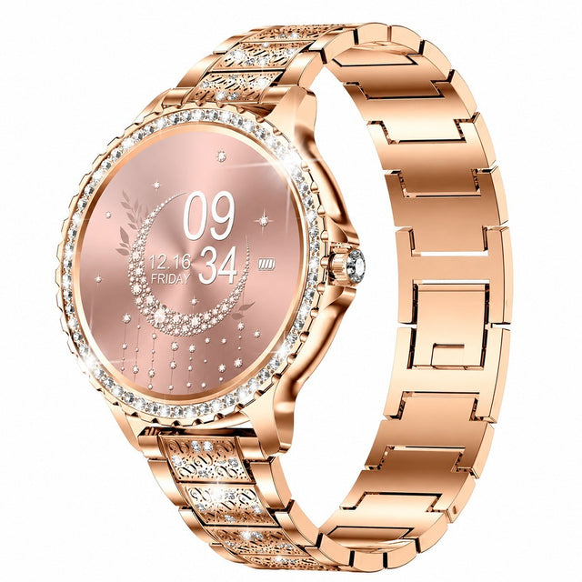 Women's Smartwatch with Bluetooth Calling, Waterproof, Heart Rate, Sleep, 20 Sport Modes