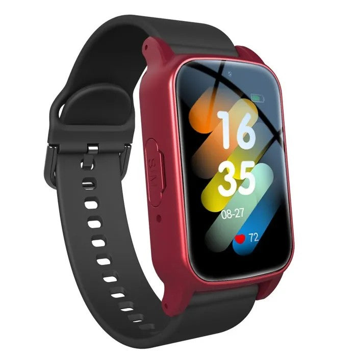 Senior GPS Smartwatch, Location Tracker, SOS Call, Child Tracker, Red