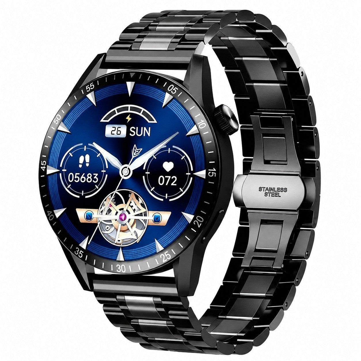 Men's Smartwatch with 3 Straps, Call & Message, 100+ Sports Modes, Business