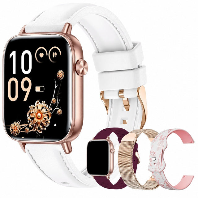 Women's Smartwatch 1.83" Bluetooth Calls, 110+ Sports Tracking, Heart Rate SpO2 Sleep Monitor, iOS Android