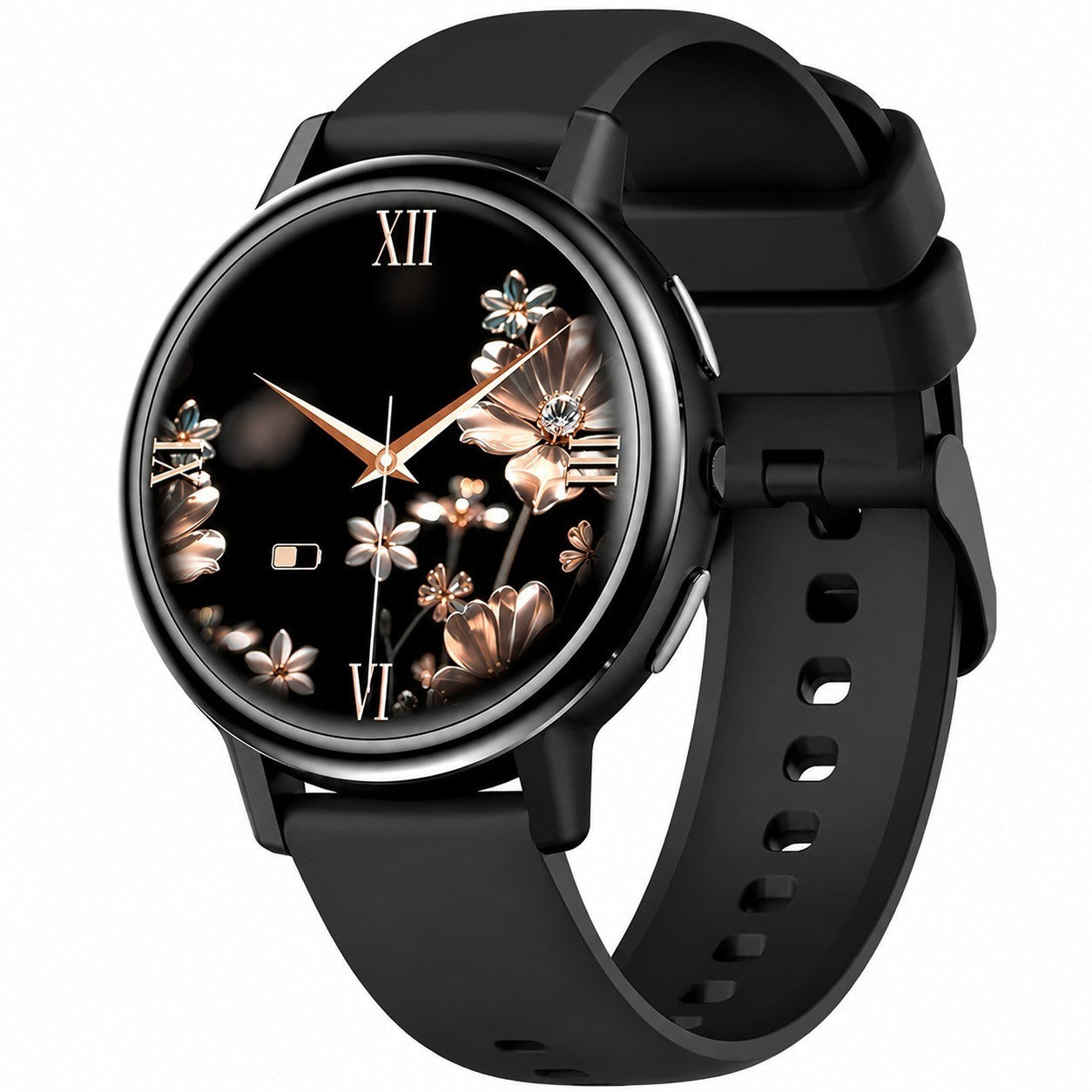Women's Smartwatch with Phone Function, 1.26" Touchscreen, Pink, Menstrual Cycle Tracking