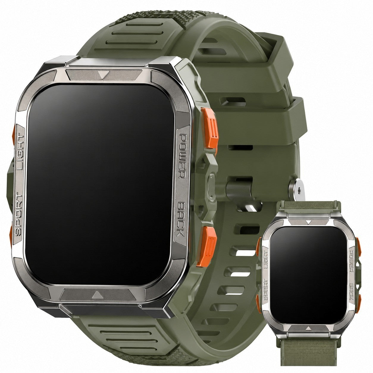 Smartwatch with Heart Rate Monitor, Pedometer, Activity Tracker, 1.91" HD Screen, Call Notifications, for Android iOS