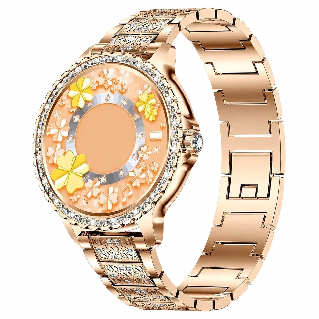 Women's Smartwatch 1.32" HD Diamond, Bluetooth Calls, 120+ Sports, Heart Rate, SpO2, Sleep Tracker, iOS/Android
