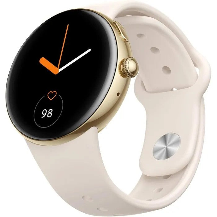 Women's Smartwatch 43mm AMOLED Always-On Display, Bluetooth Calls, AI, Quick Release Bands