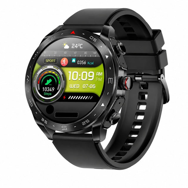 2-in-1 Smartwatch with Bluetooth Headphones, 9D HiFi Sound, Wireless Calling, Fitness Tracker