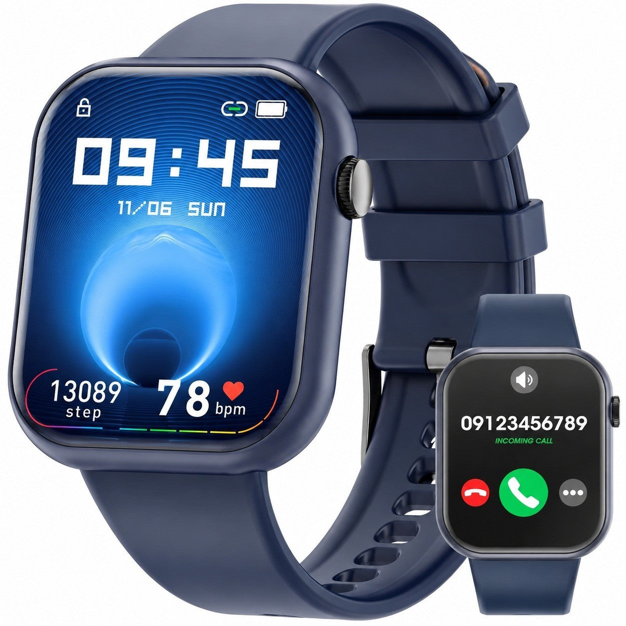 Women's Smartwatch 1.85" HD, Bluetooth Calling, 140+ Sports Modes, Heart Rate, SpO2, Sleep Tracker