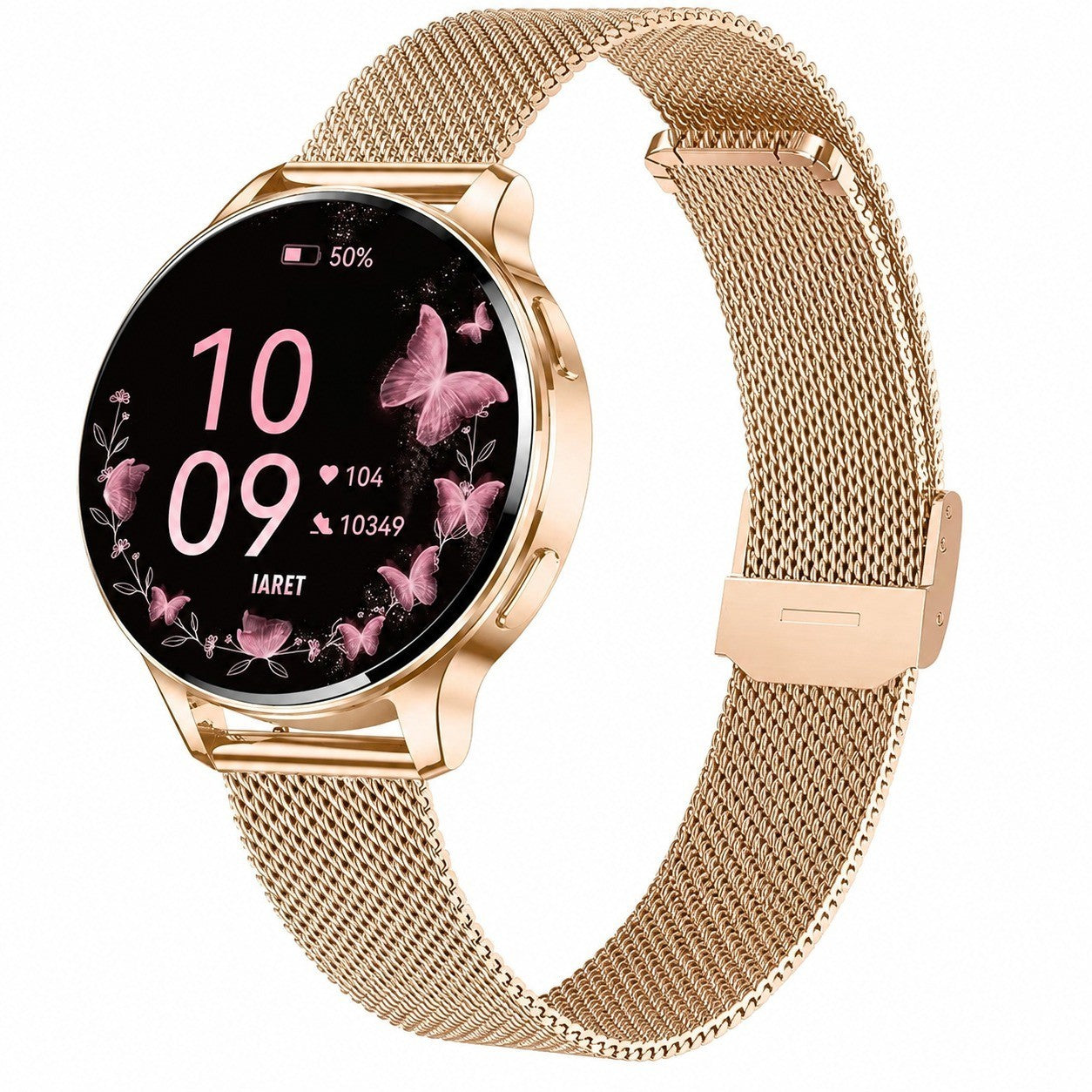 Women's Smartwatch, 1.27" AMOLED Always-On Display, Bluetooth Calling, 120+ Sport Modes, Heart Rate Monitor