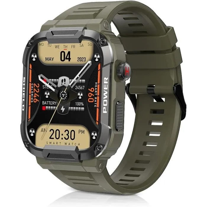 Men's Smartwatch M4057, Bluetooth Calling, 114 Sports Modes, Health Tracking, 1.85" Touchscreen