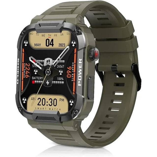 Men's Smartwatch M4057, Bluetooth Calling, 114 Sports Modes, Health Tracking, 1.85" Touchscreen