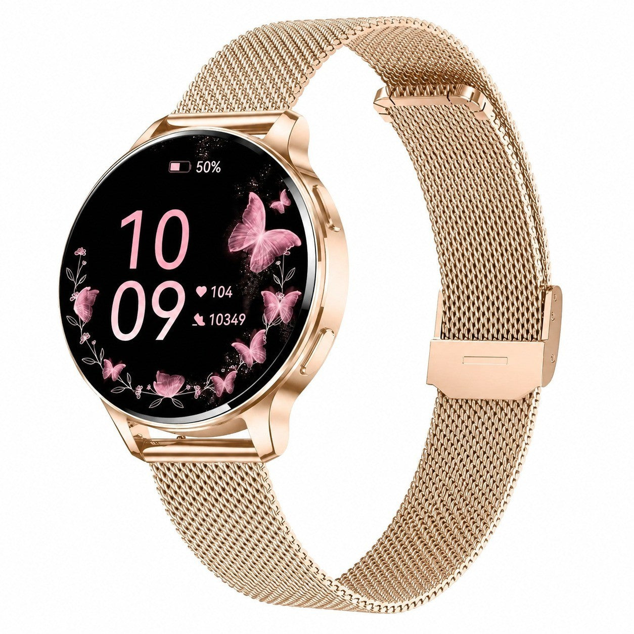 Women's Smartwatch, 1.27" AMOLED, Bluetooth Calling, 120+ Sport Modes, Health Tracker