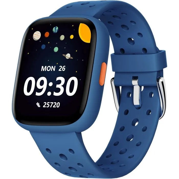 Kids Smartwatch 1.8" with Pedometer, Heart Rate Monitor, Sleep Tracker, IP68, Blue, Ages 5-16