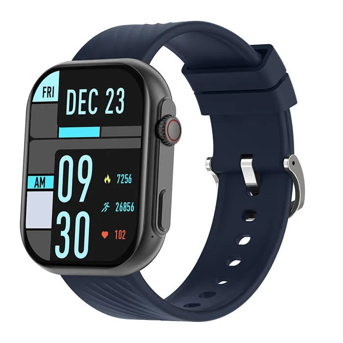 Health Smartwatch, Blue, 2.0" Touchscreen, IP67 Waterproof, Da Fit, Compatible with Android iOS
