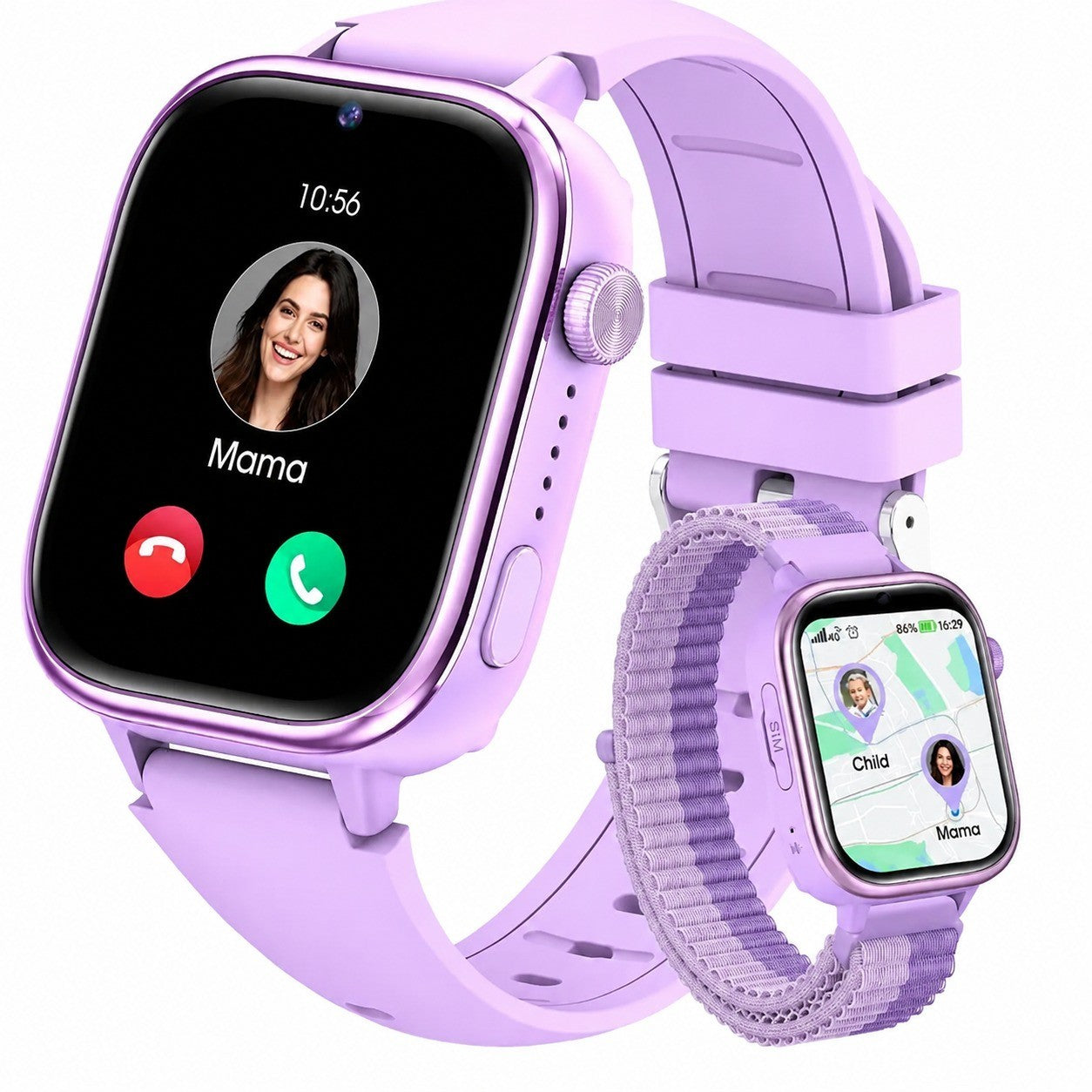 4G Kids Smartwatch, GPS, Video Calls, 1.83" Screen, SOS, IP68, School Mode