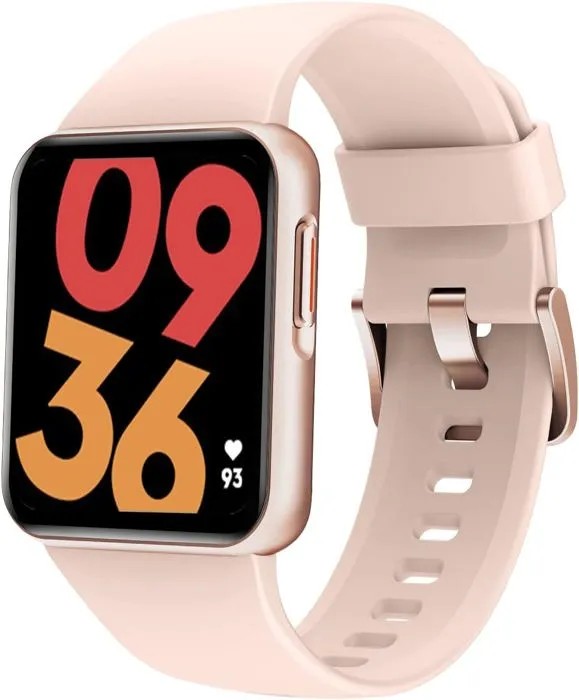 Smartwatch with Heart Rate & SpO2, Android iOS Compatible, 10-Day Battery, Sports Watch