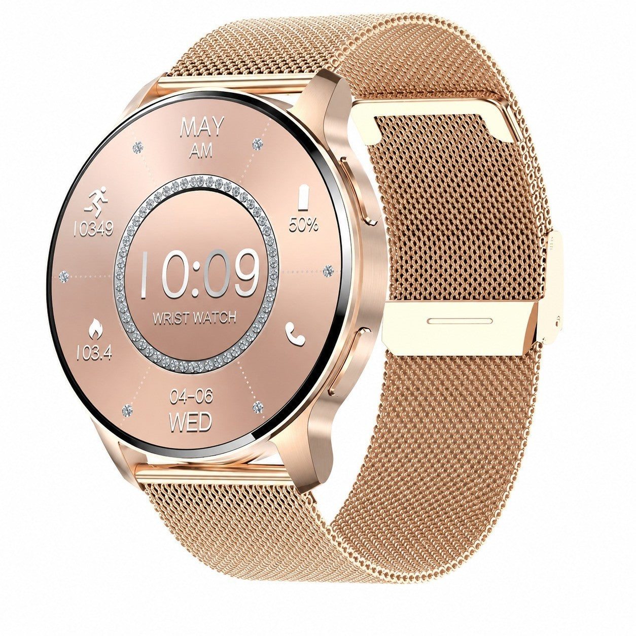 Women's Smartwatch, Bluetooth, Pedometer, Heart Rate Monitor, Fitness Tracker