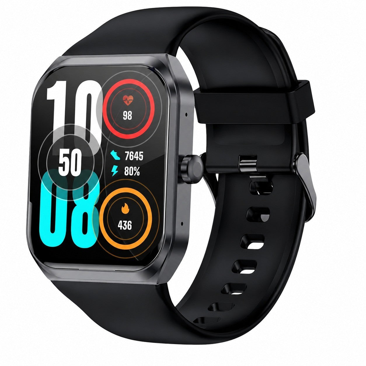 Smart Watch with Bluetooth Calling, Heart Rate & SpO2 Monitor, 200 Faces, 110 Sports Modes