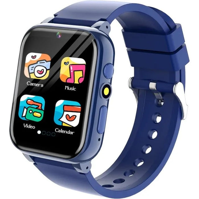 Kids Educational Smartwatch, 1.69" HD Touchscreen, 26 Games, 100+ Learning Cards, Audio Books, Camera, Pedometer