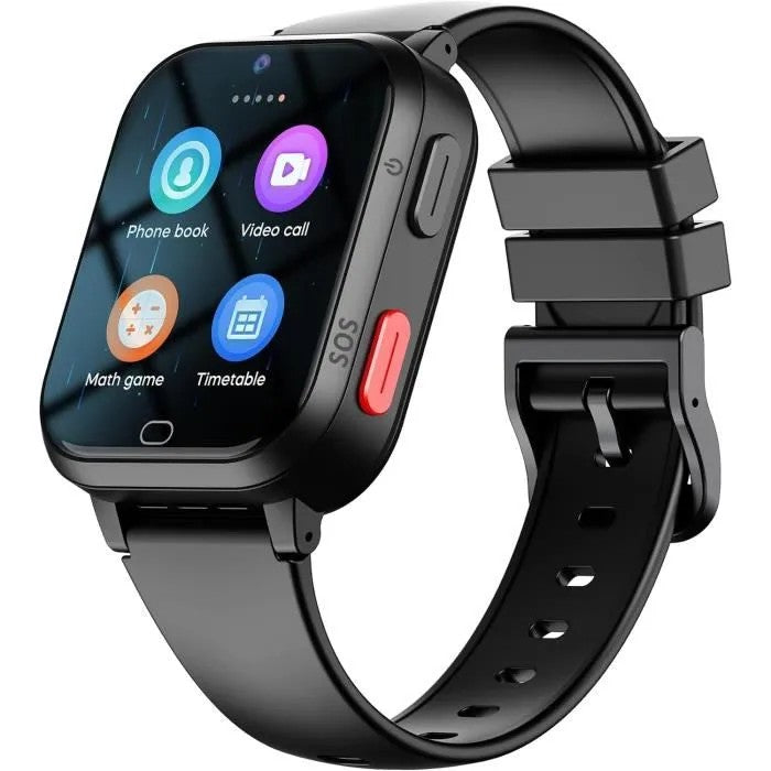 4G Kids Smartwatch, GPS Tracker, Waterproof, WiFi, Real-Time Location, Video Call, Message