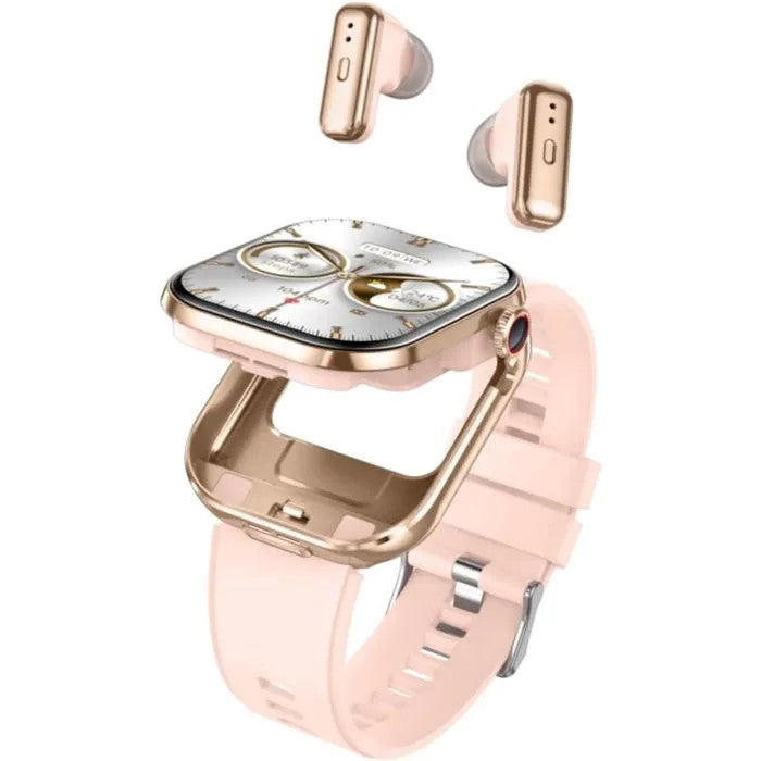 Smartwatch with Bluetooth Headset, Heart Rate, Blood Pressure, Fitness Tracker for Men Women