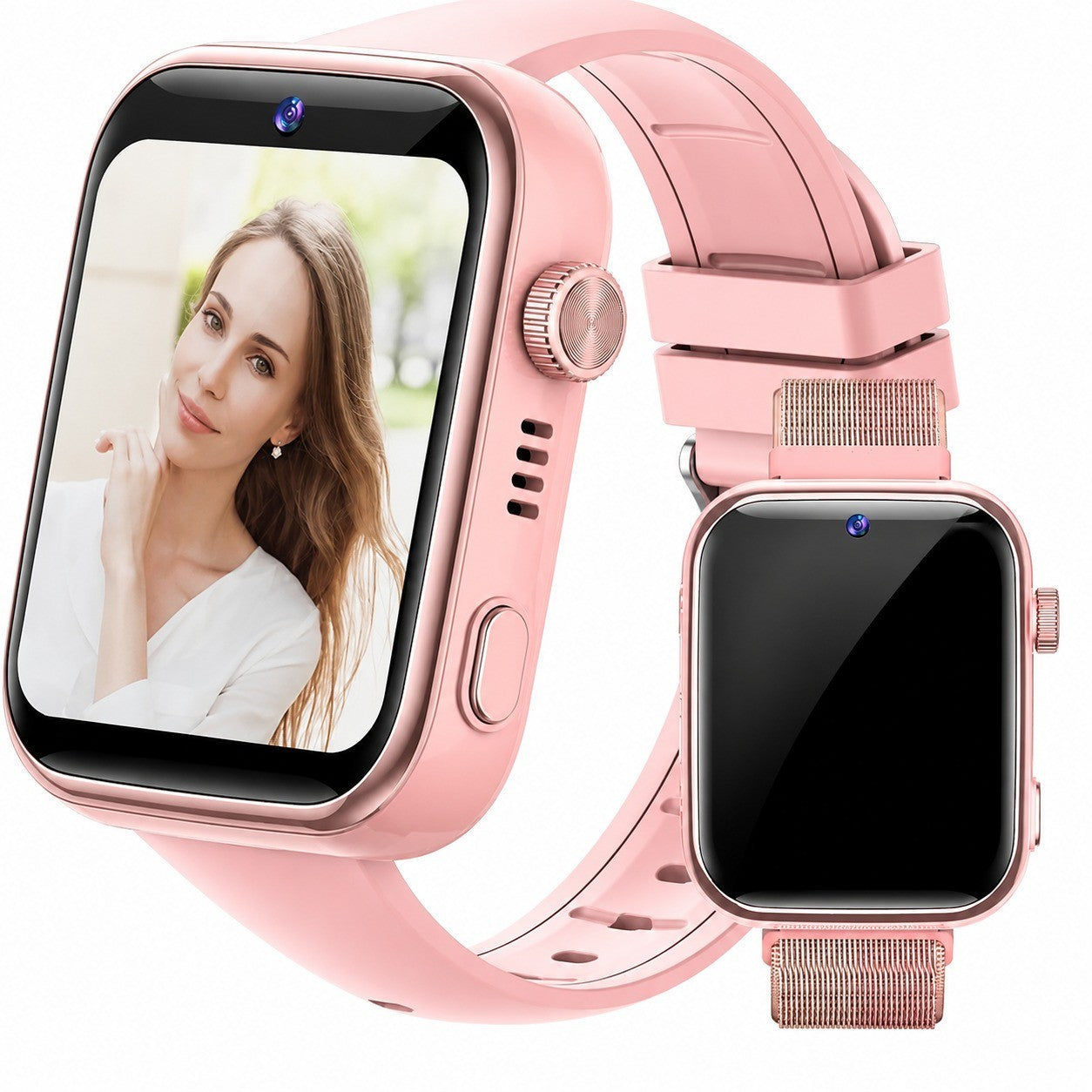 Kids Smartwatch 1.83" HD Screen, 4G Video Call, GPS, IP68 Waterproof, Children's