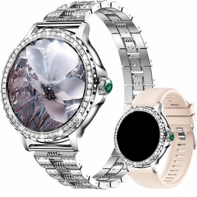 Women's Smartwatch, 1.3" HD, Bluetooth Calling, 120+ Sports Modes, Heart Rate, Sleep Monitor