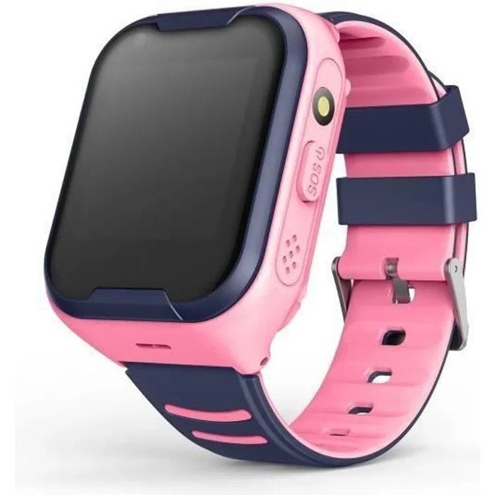 Kids Smartwatch with GPS 4G Calling, Pink, Location Tracking, Children's Smartphone Watch