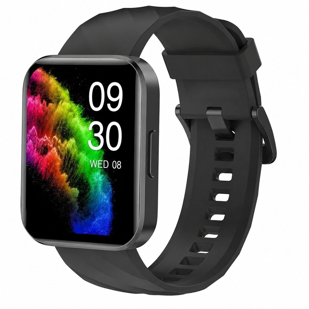 Smartwatch with Heart Rate Monitor, Activity & Sleep Tracker, Black