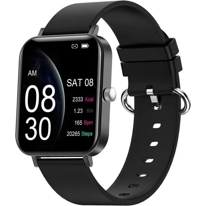 Smartwatch for Men Women, Heart Rate Blood Pressure Monitor, Oximeter, 1.69" HD Touchscreen