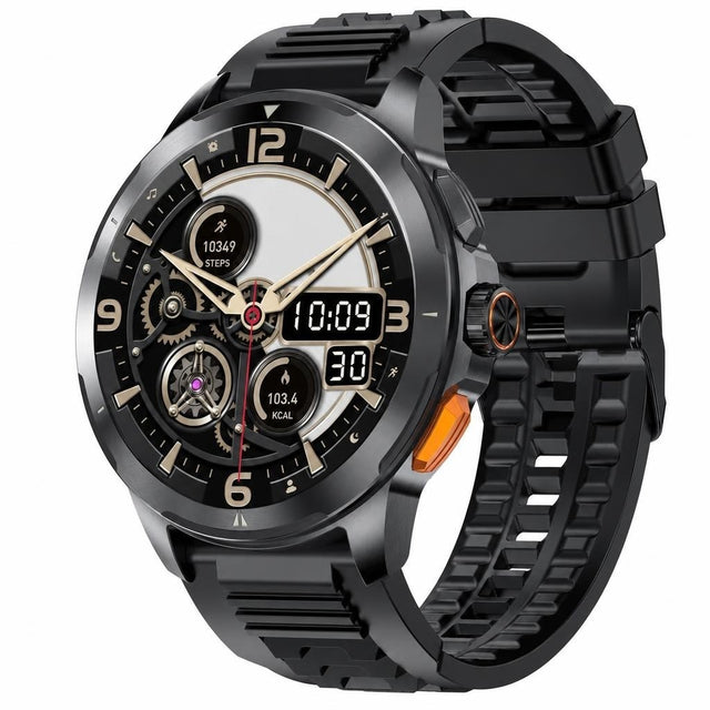 Smartwatch for Men, 1.43" AMOLED Display, Phone Function, Heart Rate SpO2 Monitor, 50+ Sports, IP67 Waterproof