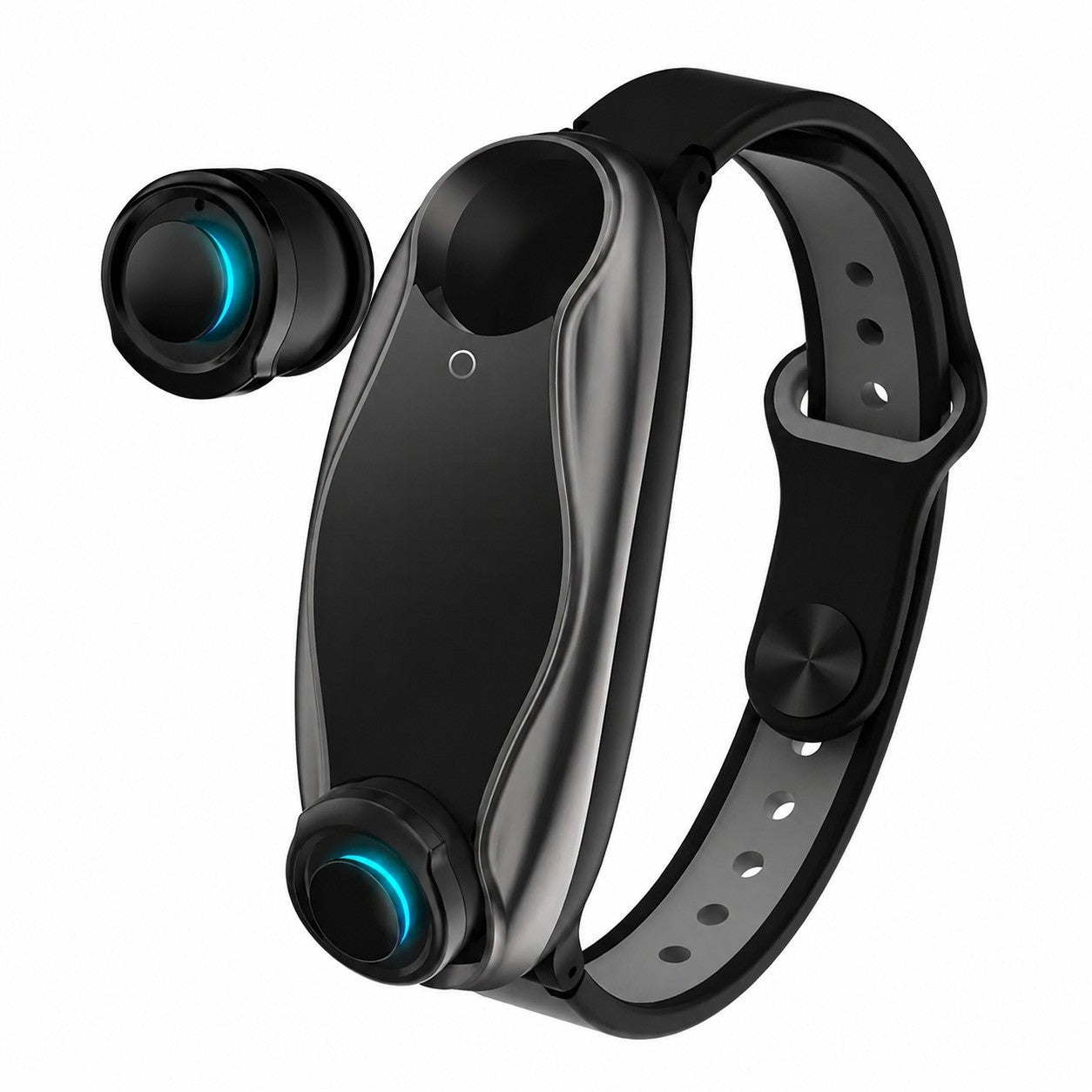 Smartwatch with Bluetooth 5.0 Earphones, IP67 Waterproof, Sports Tracking, BT Calls, 0.96" TFT