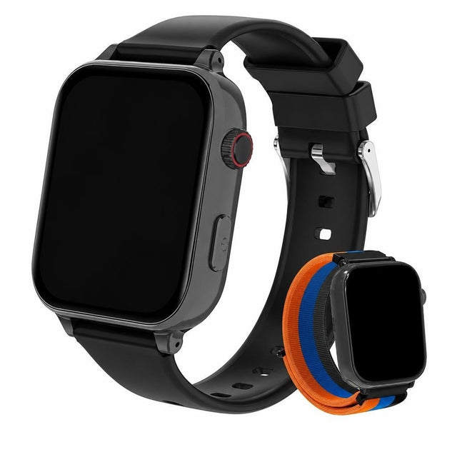Kids 4G GPS Smartwatch, Black, Children's Phone Watch for Boys Girls Ages 4-12, Video Call, SOS
