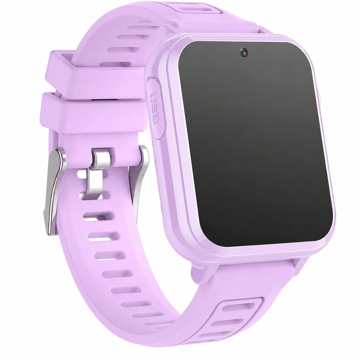 Kids Smartwatch with Pedometer and Flashlight for Boys Girls Ages 4-12, Purple