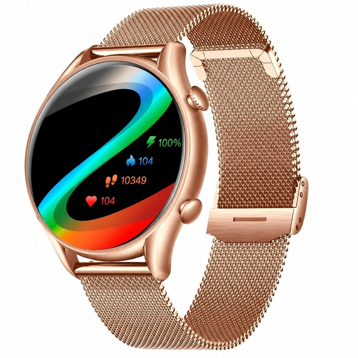 Women's Smartwatch with Bluetooth Calling, Heart Rate, SpO2, Pedometer, Feminine Function, HD
