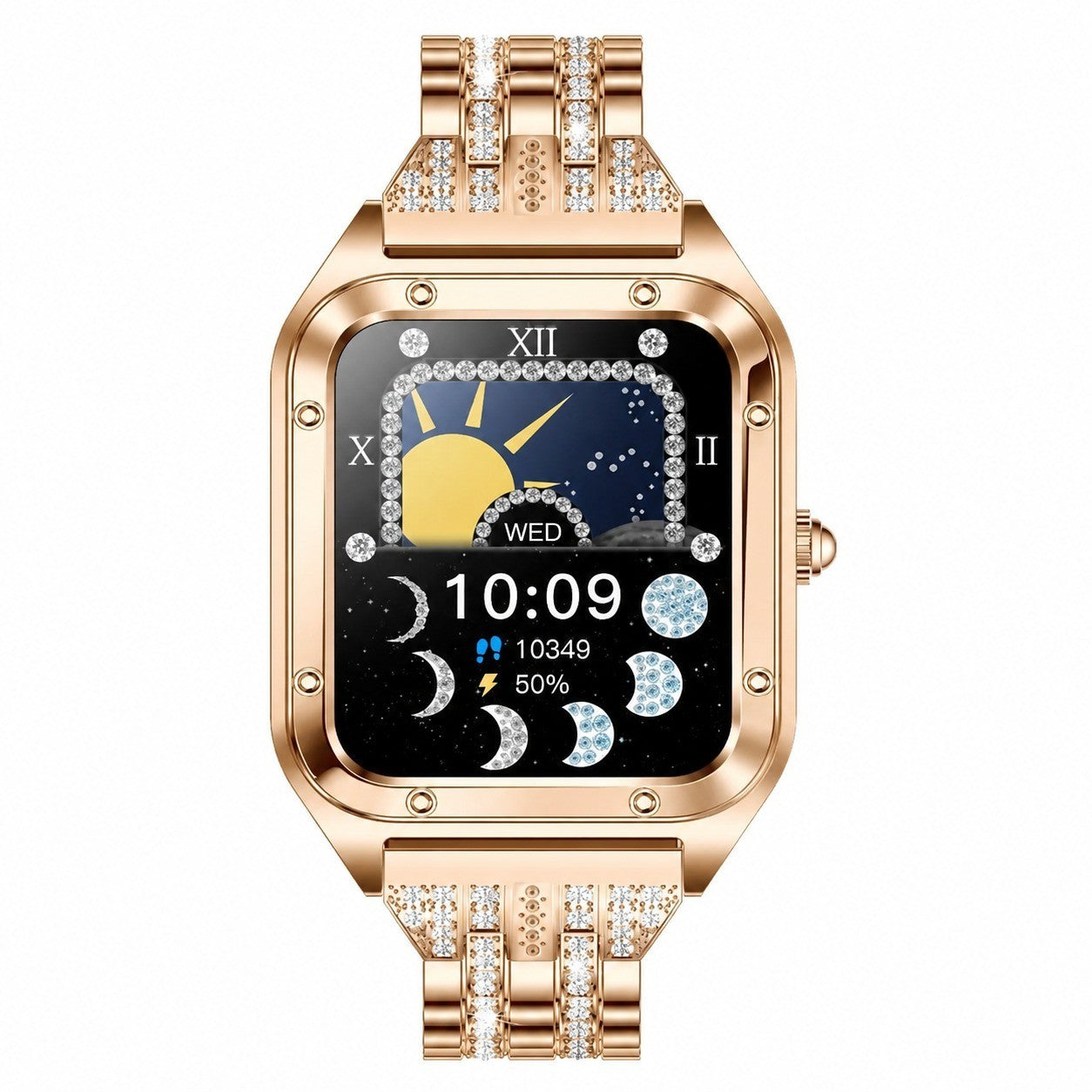 Women's Smart Bluetooth Watch, Answer Calls, AI Voice, Compatible with Android iOS, Purple