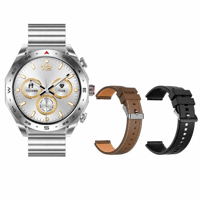 Smartwatch with Wireless Earbuds, Heart Rate & Blood Pressure Monitor, TWS, Fitness Tracker