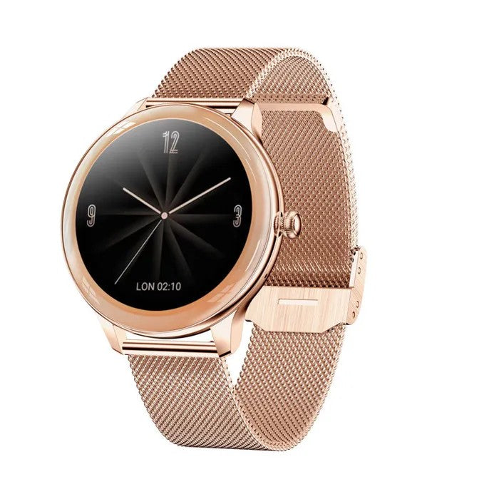 Smart Sports Watch, Gold, Multi-Health Monitor, IP67 Waterproof, Bluetooth Calling