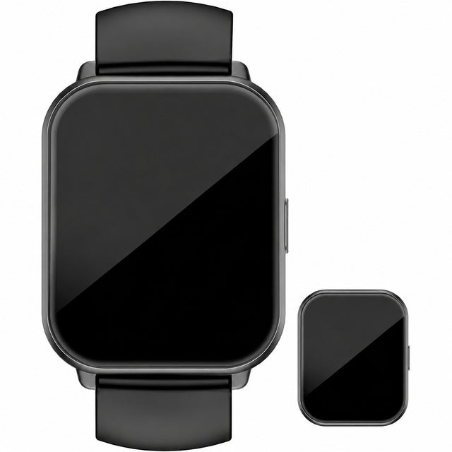 Smartwatch with Bluetooth Calling, Heart Rate Monitor, Pedometer, Oxygen Sensor, Compatible with Android iOS