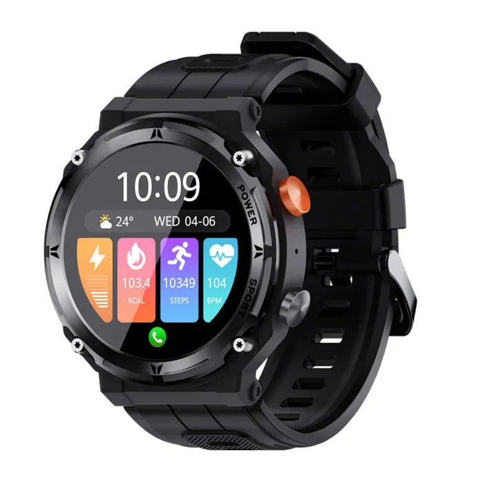 Waterproof Smartwatch 1.39" Touchscreen, BT Calls, IP68, Fitness Tracker for Men Women