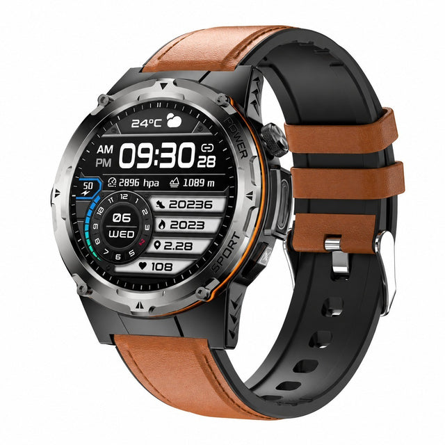 Men's Smartwatch 2025, Waterproof GPS NFC, Compass Altimeter Barometer, Bluetooth Calling, Compatible with Huawei Xiaomi