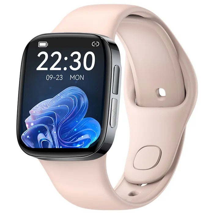 Smart Watch with Blood Pressure, Heart Rate, ECG, Pink