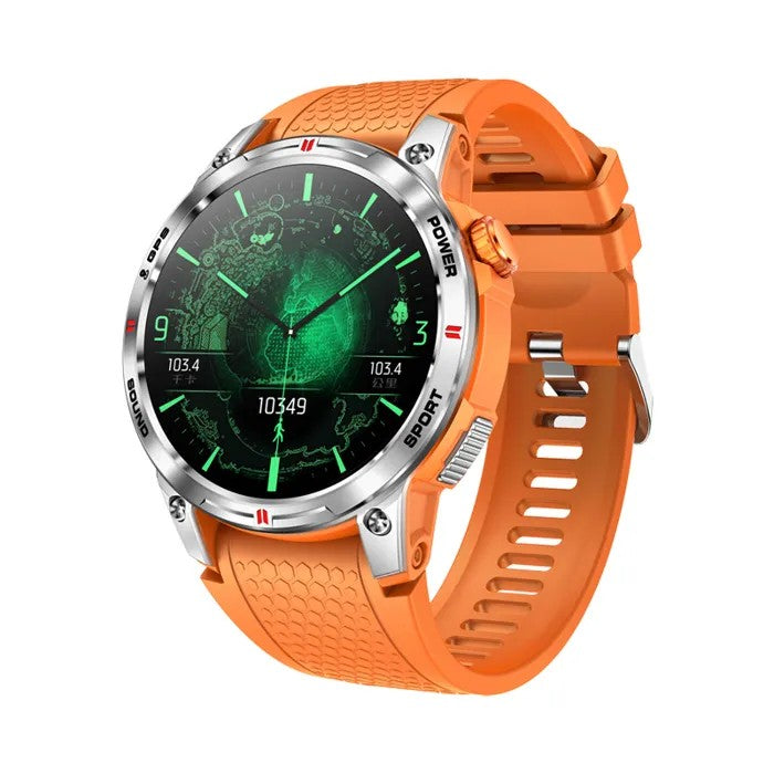 GPS Smartwatch, 1.5" AMOLED Screen, BT Calling, Motion Tracking, Compass, Fitness Tracker
