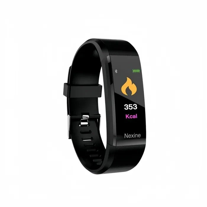Fitness Tracker Smartwatch, 90mAh, IP67 Waterproof, Pedometer, Heart Rate, Message Notifications