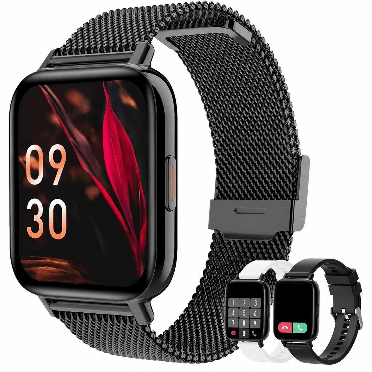 Women's Smartwatch 1.69" Answer Calls, Heart Rate, Sleep SpO2, Feminine, Notification
